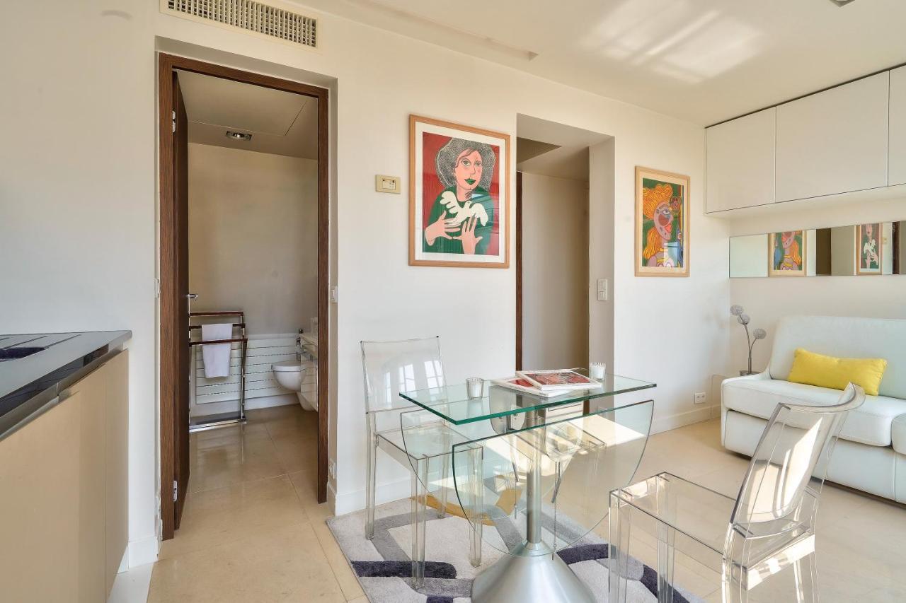 Designed Studio With Ac-Terrasse Vue Tour Eiffel Париж Екстериор снимка