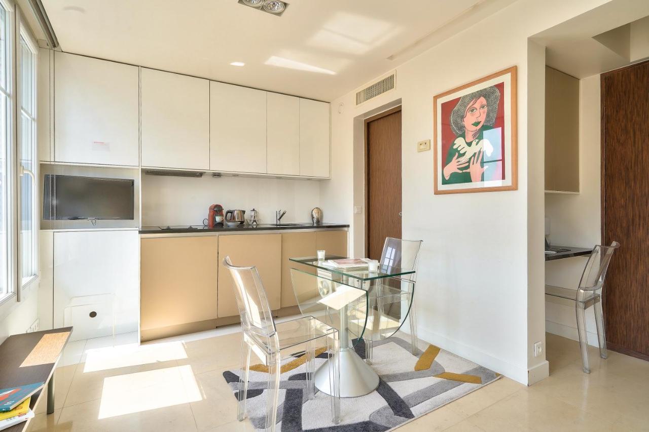 Designed Studio With Ac-Terrasse Vue Tour Eiffel Париж Екстериор снимка